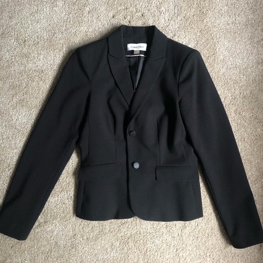 Calvin Klein Two Button Blazer